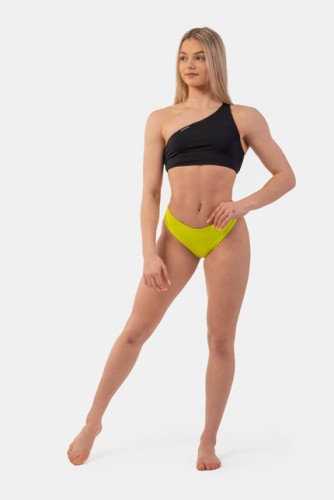 КУПАЛЬНІ ТРУСИКИ HIGH CUT V-SHAPE BIKINI BOTTOM GREEN 456