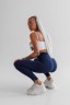 Легінси Nebbia High waisted gym leggings GLUTE CHECK Dark Blue 613