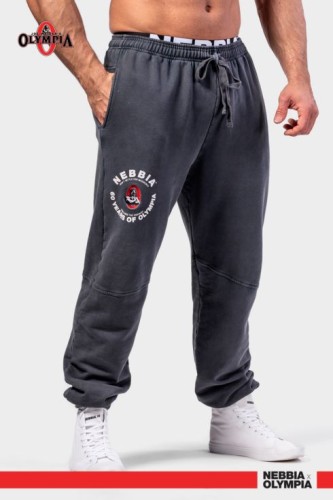 Штани Nebbia Washed Sweat Joggers LEGEND Black 795