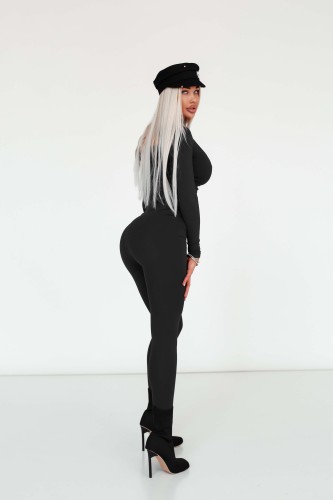 Комбинезон Fitzona Jumpsuit Fitness Black MACFTZ03