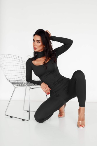Комбинезон Fitzona Jumpsuit Fitness Black MACFTZ03