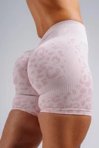 Шорты Nebbia Push-Up Compression Leopard Shorts PRIMAL Pink Leopard 856
