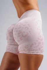 Шорты Nebbia Push-Up Compression Leopard Shorts PRIMAL Pink Leopard 856