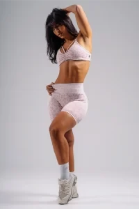 Шорты Nebbia Push-Up Compression Leopard Shorts PRIMAL Pink Leopard 856