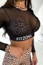 Топ Top Electra Fitzona Black/Leo Beige 14931