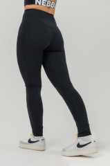 Леггинсы Nebbia High waisted gym leggings GLUTE CHECK Black 613