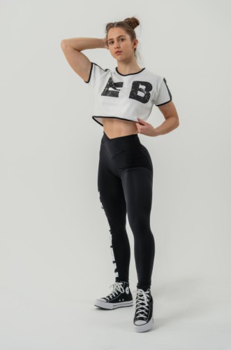 Легінси Nebbia High waisted gym leggings GLUTE CHECK Black 613