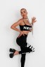 Легінси Nebbia High waisted gym leggings GLUTE CHECK Black 613