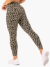 Леггинсы Ryderwear Hybrid Full Length Leggings - Khaki Leopard