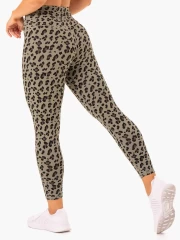 Легінси Ryderwear Hybrid Full Length Leggings - Khaki Leopard