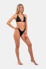 КУПАЛЬНЫЕ ТРУСИКИ HIGH CUT V-SHAPE BIKINI BOTTOM BLACK 456