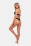 КУПАЛЬНЫЕ ТРУСИКИ HIGH CUT V-SHAPE BIKINI BOTTOM BLACK 456