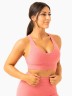Топ Optic V-Neck Sports Bra - Lipstick Pink
