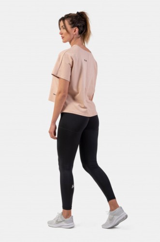 Футболка Organic Cotton Loose Fit “The Minimalist” Crop Top 417 Salmon