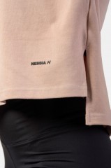 Футболка Organic Cotton Loose Fit “The Minimalist” Crop Top 417 Salmon