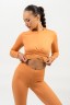 Топ Cropped Long Sleeve Top ELEVATED Orange 468