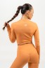 Топ Cropped Long Sleeve Top ELEVATED Orange 468