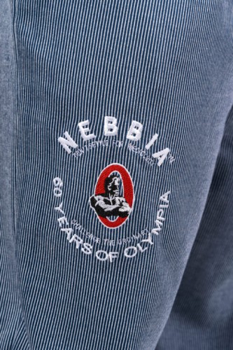 Штаны Nebbia Oversized Sweat Joggers SIGNATURE Blue 796