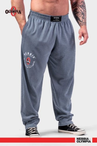 Штаны Nebbia Oversized Sweat Joggers SIGNATURE Blue 796