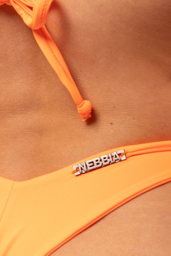 КУПАЛЬНЫЕ ТРУСИКИ HIGH CUT V-SHAPE BIKINI BOTTOM ORANGE NEON 455