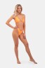 КУПАЛЬНЫЕ ТРУСИКИ HIGH CUT V-SHAPE BIKINI BOTTOM ORANGE NEON 455