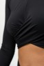 Топ Cropped Long Sleeve Top ELEVATED Black 468