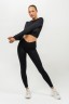 Топ Cropped Long Sleeve Top ELEVATED Black 468