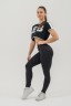 Топ Nebbia Oversized crop top GAME ON Black 610