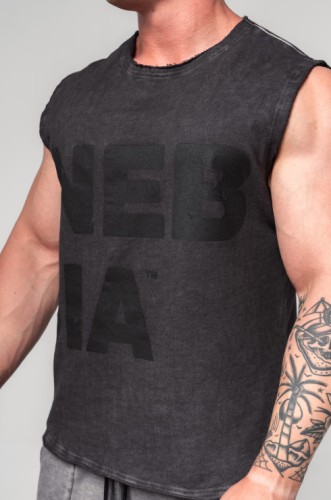 Безрукавка Nebbia Washed-off Tank Top BEASTIN' Black 361
