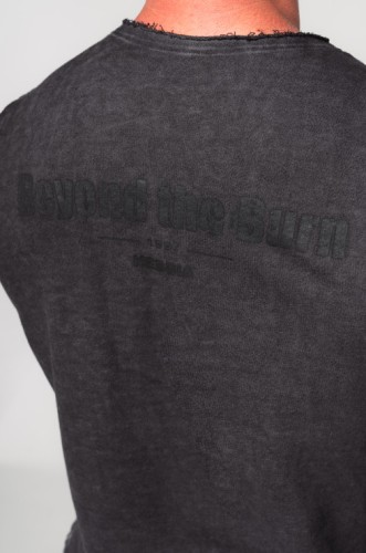 Безрукавка Nebbia Washed-off Tank Top BEASTIN' Black 361