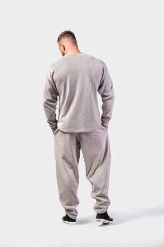Штани Nebbia Oversized Sweat Joggers SIGNATURE Light Grey 796