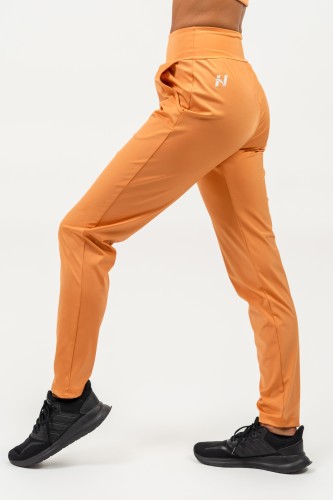 Штаны Shiny Slim Fit Leggings Pants SLEEK Orange 482