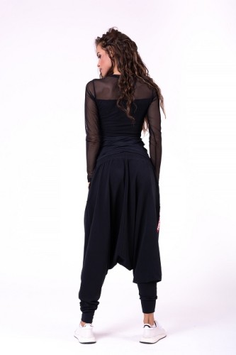 Лонгслив Nebbia Flash-Mesh Long Sleeve Shirt 664 Black