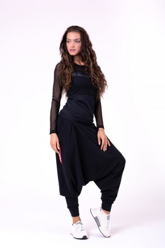 Лонгслив Nebbia Flash-Mesh Long Sleeve Shirt 664 Black