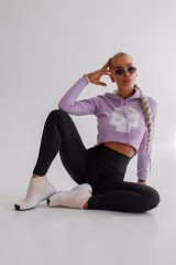 ТОП LILAC CROPPED JACKET WITH SKULL