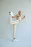 Легінси Fitzona Beige With Gold Leggings