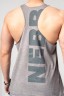 Майка Nebbia Washed-off Oversized Stringer MAX OUT Light Grey 359