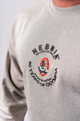 Кофта Nebbia Oversized Pullover SIGNATURE Light Grey 797