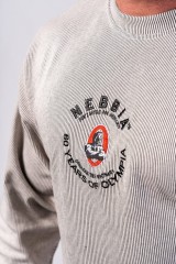 Кофта Nebbia Oversized Pullover SIGNATURE Light Grey 797
