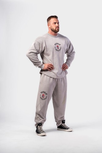 Кофта Nebbia Oversized Pullover SIGNATURE Light Grey 797