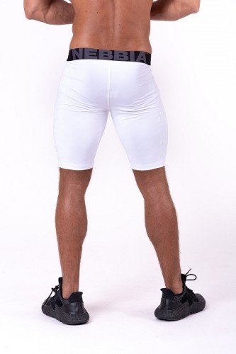 Мужские велосипедки NEBBIA ROAD HERO BIKER SHORTS 161 White