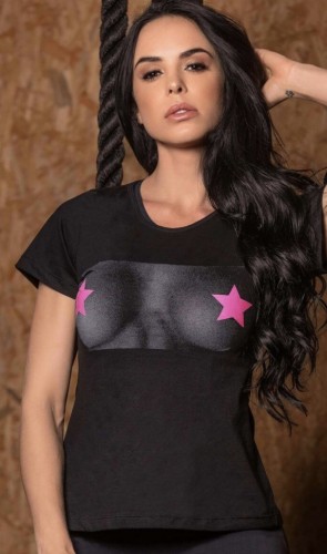 Футболка Hipkini Shirt Fitness Glow Pink 3336774