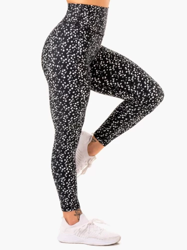 Леггинсы Ryderwear Reform High Waisted Leggings - Black Speckle