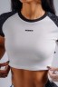 Топ Nebbia Crop Top Leopard '97 PRIMAL Black Leopard 861