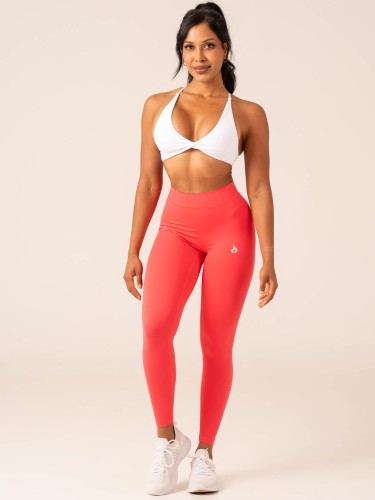 Леггинсы Ryderwear NKD V Scrunch Leggings - Neon Salmon