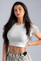 Топ Nebbia Crop Top Leopard '97 PRIMAL Cream Leopard 861