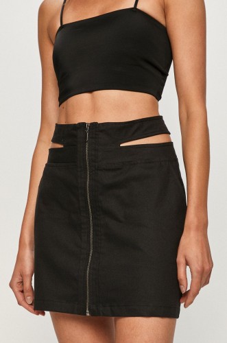 Юбка Labellamafia Skirt Ziper Frontal BL Preto