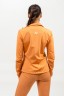 Кофта Nebbia Shiny Zip Up Workout Jacket SLEEK Orange 481