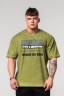 Футболка Nebbia Washed-off Oversized T-shirt HERITAGE Green 355
