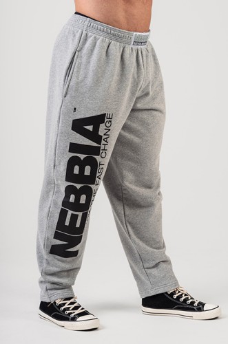 Штани Nebbia Iconic Sweatpants BEAST MODE-ON Light Grey 198